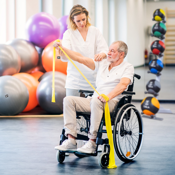 Body-Solid tools dans le centre de réadaptation